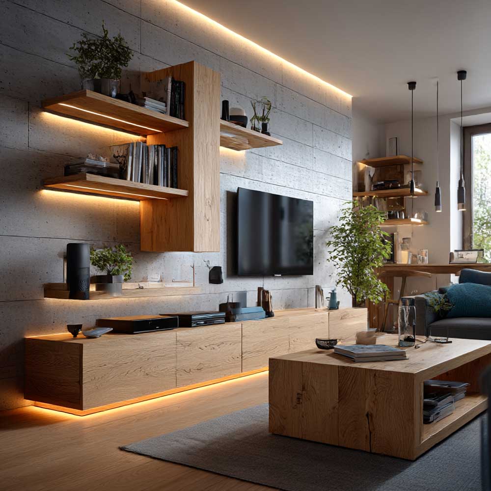 Masywny stół dębowy z litego drewna