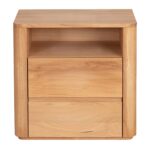 Szafka nocna drewniana Lelina 2L1N