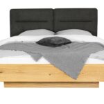 Łóżko Dębowe z Pojemnikiem i Nowoczesnym Designem Surara