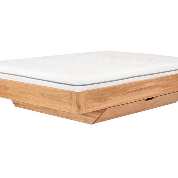 Wygodne Łóżko Dębowe w Atrakcyjnej Cenie Elona C