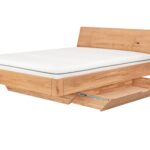 Łóżko Dębowe w Nowoczesnym Stylu Elona A