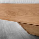 Wygodne Łóżko Dębowe w Atrakcyjnej Cenie Elona C