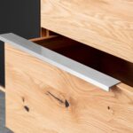 Drewniana komoda z litego drewna Eleana 1T3L