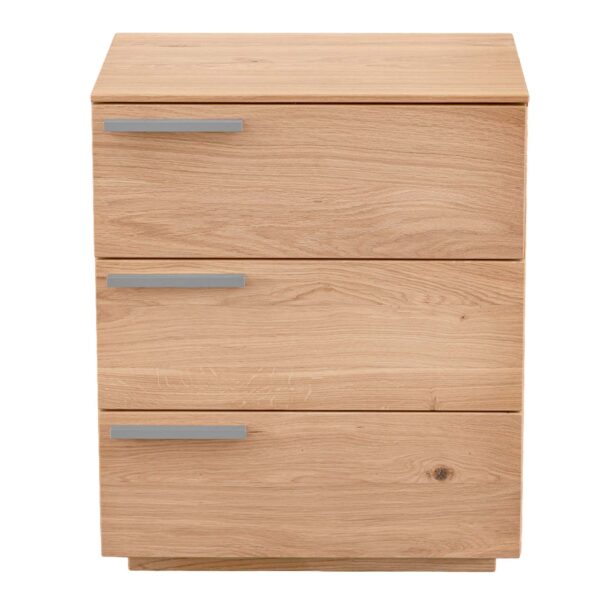 Elegancka drewniana szafka nocna Arella 3L-RE