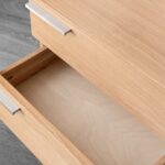 Elegancka drewniana szafka nocna Arella 3L-RE