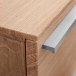 Elegancka drewniana szafka nocna Arella 3L-RE