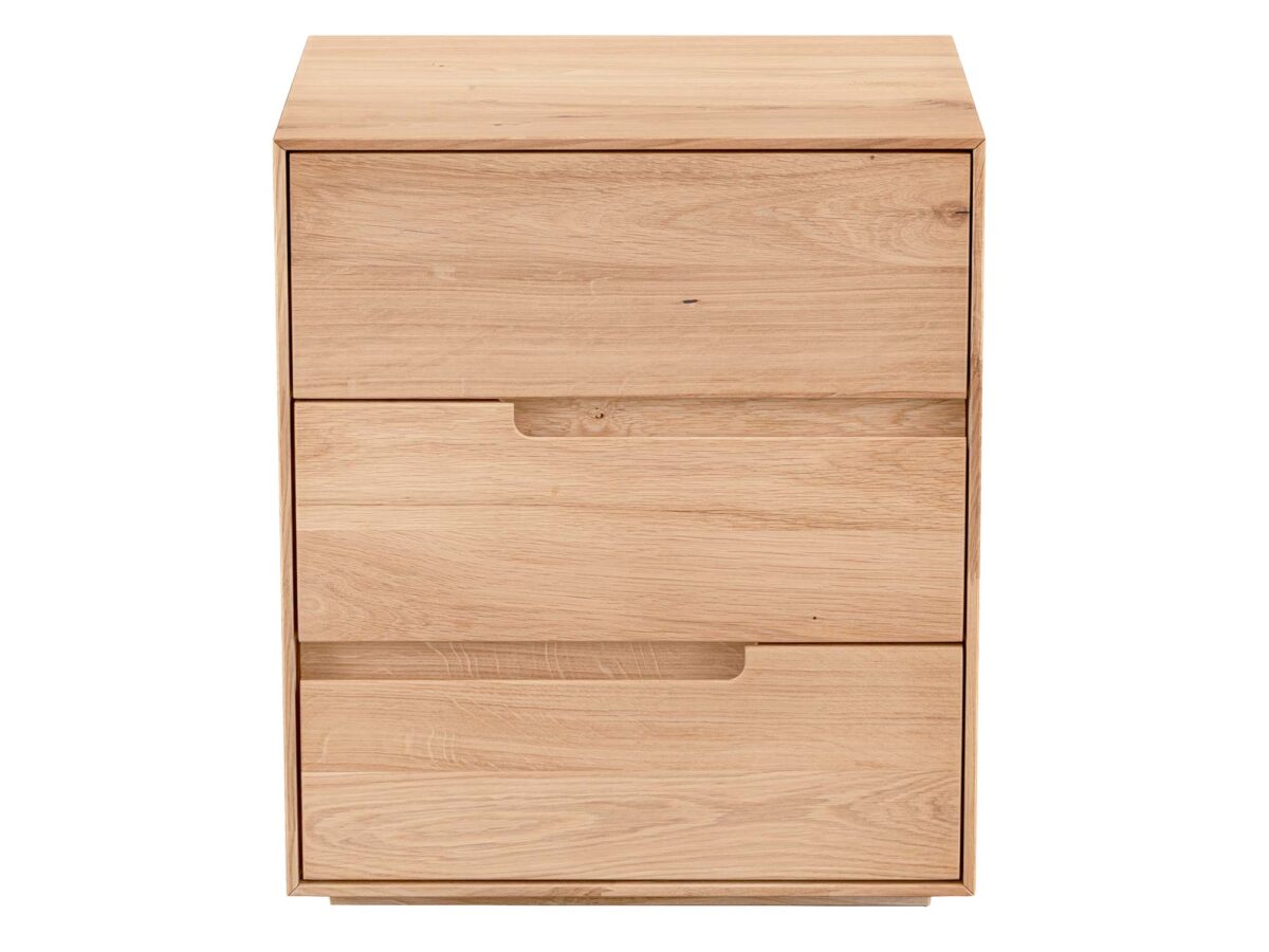 Szafka nocna z litego drewna Kobko 3L