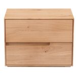 Klasyczna szafka nocna drewniana Kobko 2L