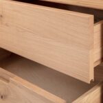 Klasyczna szafka nocna drewniana Kobko 2L