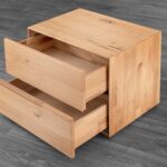 Klasyczna szafka nocna drewniana Kobko 2L