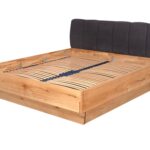 Wygodne Łóżko Dębowe z Pojemnikiem i Nowoczesnym Designem Dasalia A