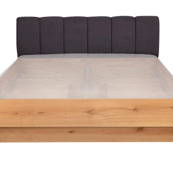 Wygodne Łóżko Dębowe z Pojemnikiem i Nowoczesnym Designem Dasalia A