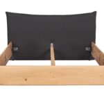 Łóżko Dębowe w Stylu Nowoczesnym Lelina B