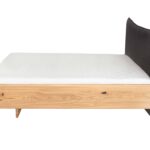 Łóżko Dębowe w Stylu Nowoczesnym Lelina B