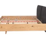 Wysokiej Jakości Łóżko Dębowe do Sypialni Lelina A DĄB