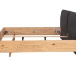 Wysokiej Jakości Łóżko Dębowe do Sypialni Lelina A DĄB