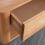 Szafka nocna z litego drewna Lelina 1L