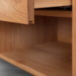 Szafka nocna z litego drewna Lelina 1L