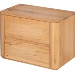 Drewniana szafka nocna z litego drewna Lelina 2L