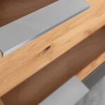 Elegancka szafka nocna z litego drewna Eleana 2L-RE