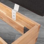 Solidne i Eleganckie Łóżko z Drewna Dębowego Taverika A DĄB