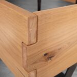 Solidne i Eleganckie Łóżko z Drewna Dębowego Taverika A DĄB