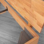 Łóżko Bukowe w Nowoczesnym Stylu Mara