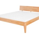 Łóżko Bukowe do Sypialni w Stylu Nowoczesnym Lanoret