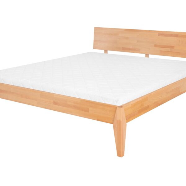 Łóżko Bukowe do Sypialni w Stylu Nowoczesnym Lanoret