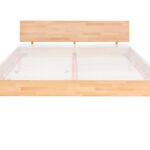 Łóżko Bukowe do Sypialni w Stylu Nowoczesnym Lanoret