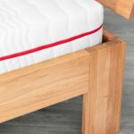 Łóżko Dębowe w Modnym Designie Cateresia A