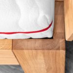 Łóżko Dębowe w Modnym Designie Cateresia A