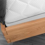 Wygodne Łóżko Dębowe z Pojemnikiem Taverika B DĄB