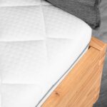 Wygodne Łóżko Dębowe z Pojemnikiem Taverika B DĄB