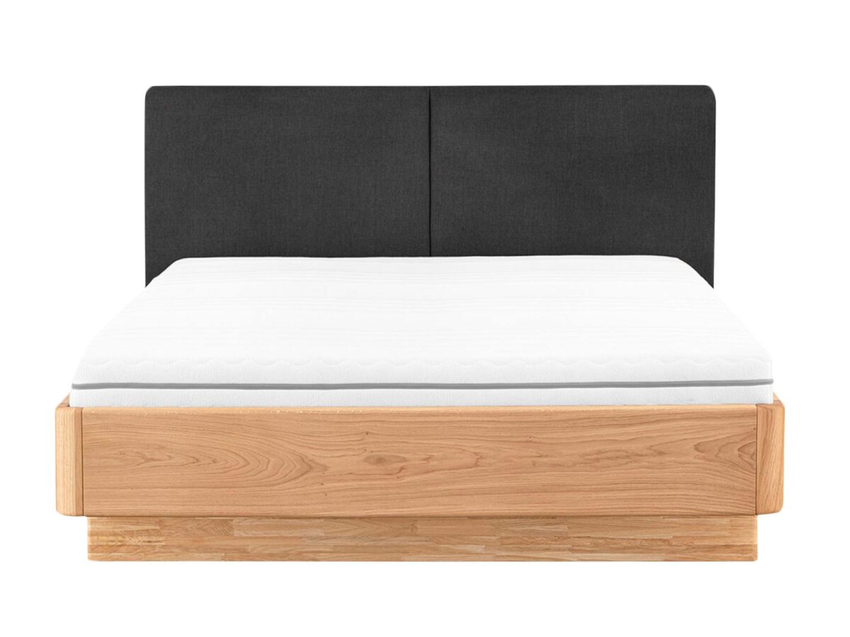 Łóżko Dębowe do Nowoczesnych Wnętrz Lelina L