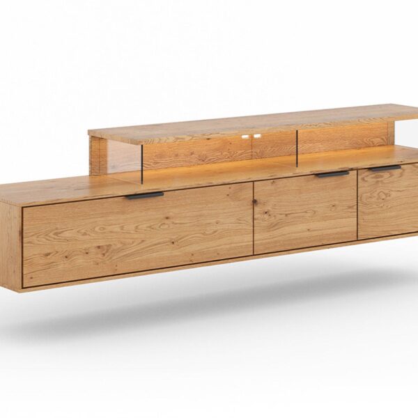 Wisząca Szafka RTV Dębowa Loftwood