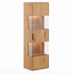 Witryna Wisząca Dębowa Loftwood Naturalna