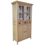 Wysoka Drewniana Witryna MENDOZ