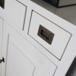 Wysoka Drewniana Witryna MENDOZ