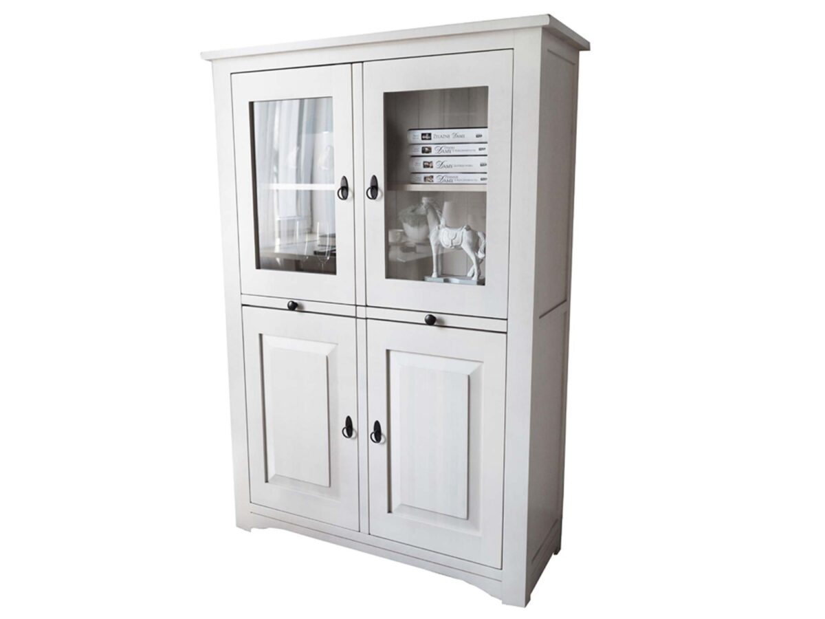 Witryna Drewniana do Salonu FELIX