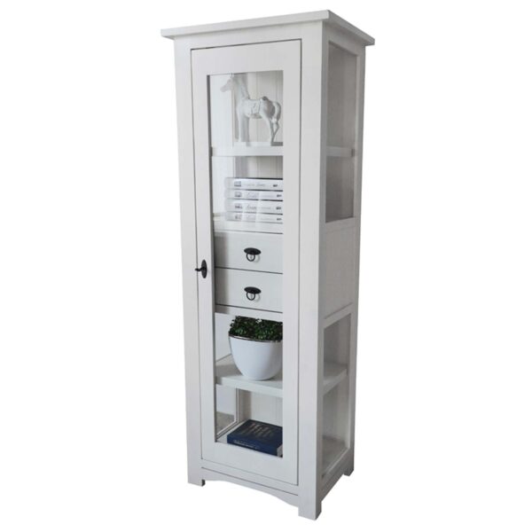 Wąska Witryna z Drewna FELIX