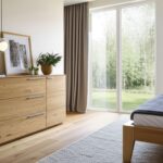 Komoda drewniana z litego drewna Arella 3L1T