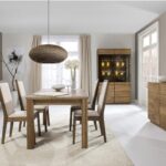 Stół dębowy rozkładany 160 cm