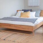 Klasyczne Łóżko Dębowe Dąb Olejowany Sogno