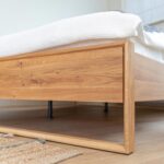 Klasyczne Łóżko Dębowe Dąb Olejowany Sogno