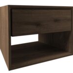 Szafka nocna dębowa dąb dymiony Sogno