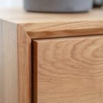 Szafka nocna dębowa wisząca dąb dymiony Sogno