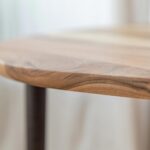 Stolik kawowy z drewna orzechowego Awokado