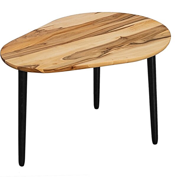 Stolik kawowy z drewna orzechowego Awokado