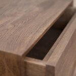 Szafka nocna dębowa wisząca dąb dymiony Sogno